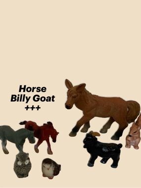 Horse, Goat, Owl, Bird, Squirrel 🐿️ and more.